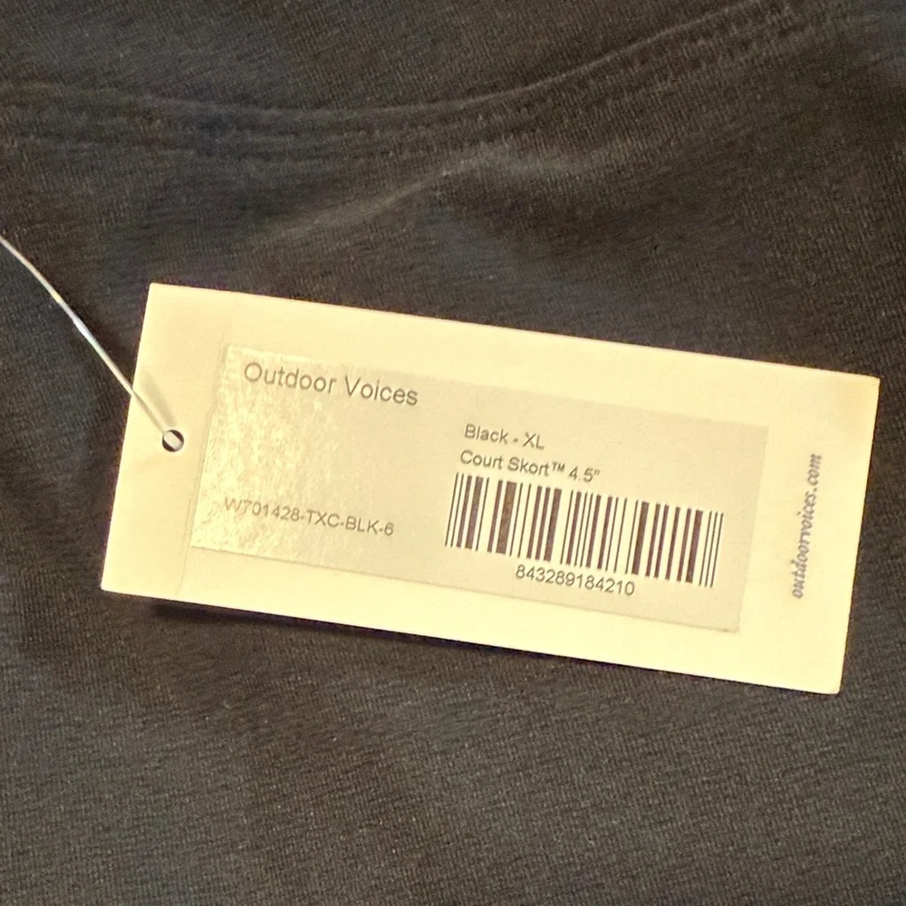 Outdoor Voices Classic Black Skort - Picture 5 of 7